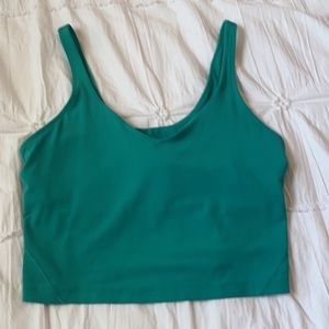 Lululemon Maldives Green Align Tank Size 10